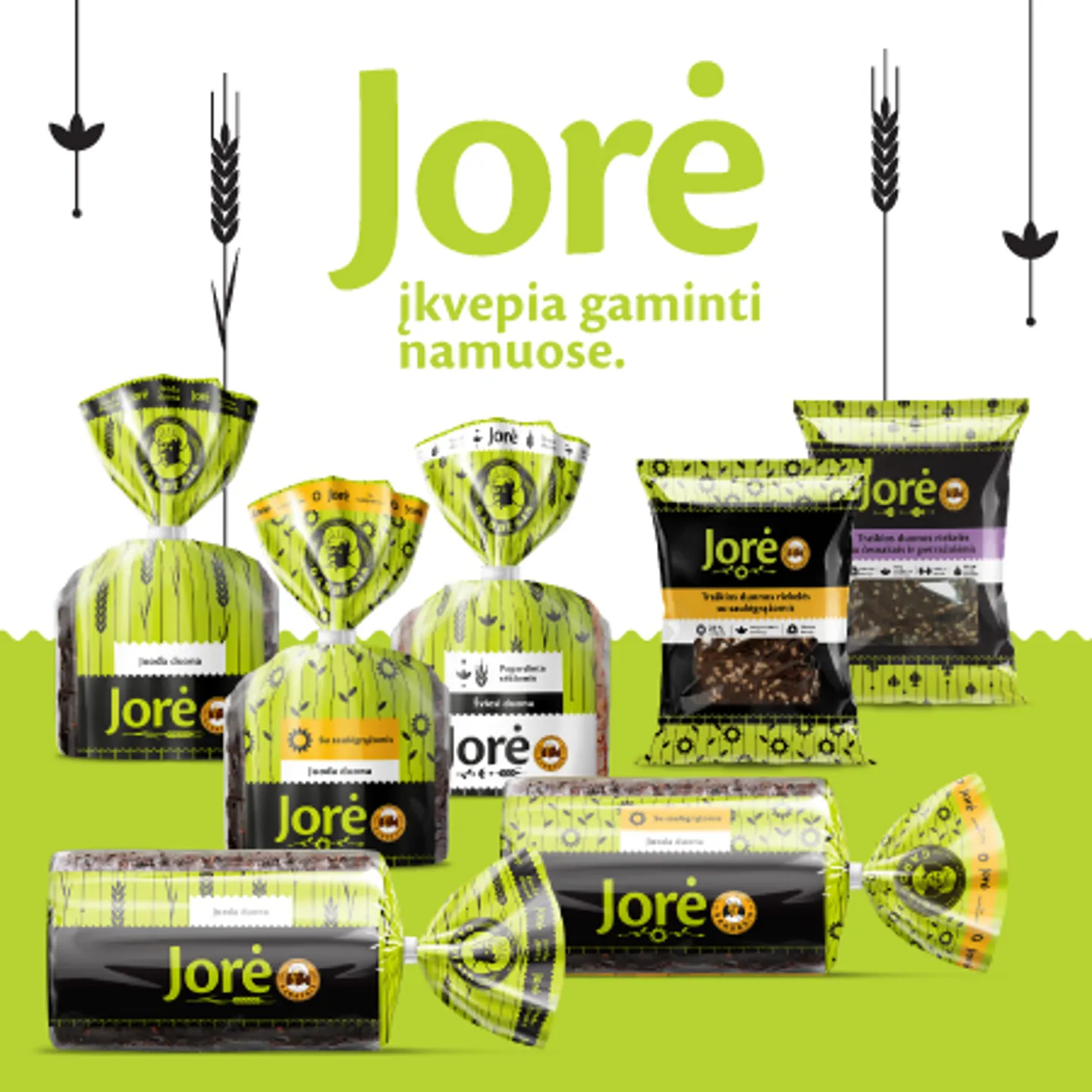 JORĖ duonos